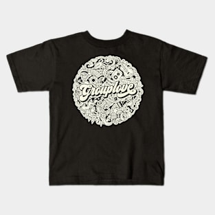 Vintage Circle - Grouplove Kids T-Shirt